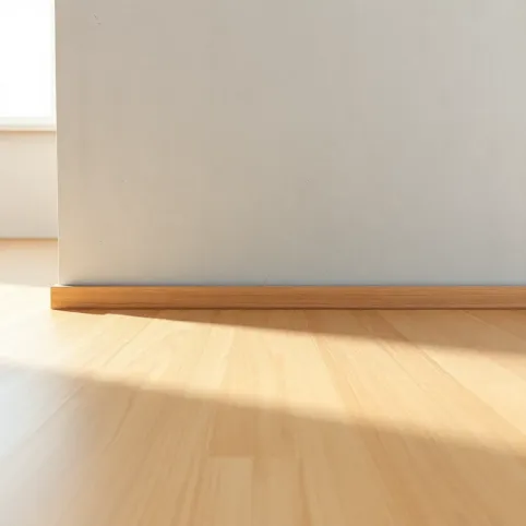 Dużą szczelina między panelami a ścianą