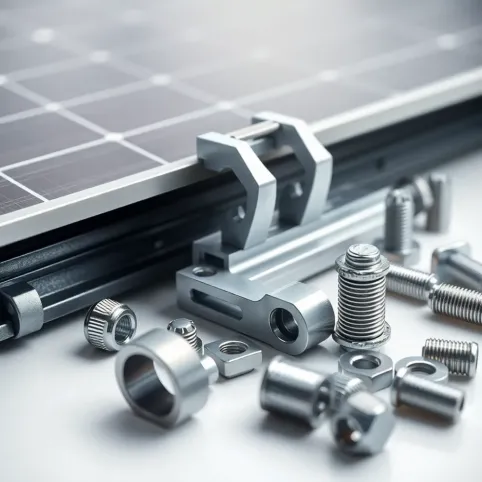 Elementy montażowe do paneli fotowoltaicznych