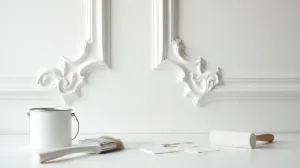 Farba do sztukaterii styropianowej