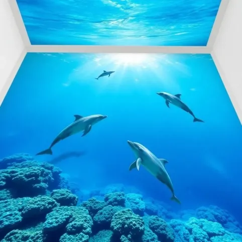 Fototapety 3D na podłogę cena