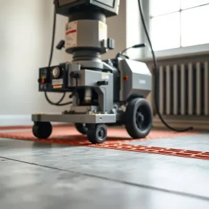 Frezarka do ogrzewania podłogowego