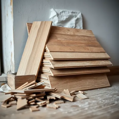 Gdzie wyrzucić stare panele podłogowe