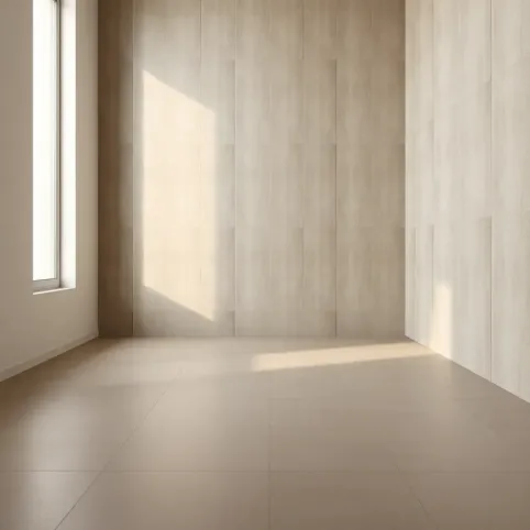 Gres i panele w tym samym kolorze