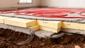 grubość izolacji pod ogrzewanie podłogowe