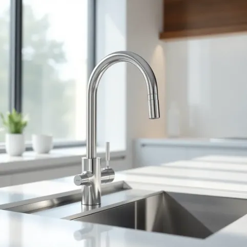 Hansgrohe bateria kuchenna z wyciąganą wylewka