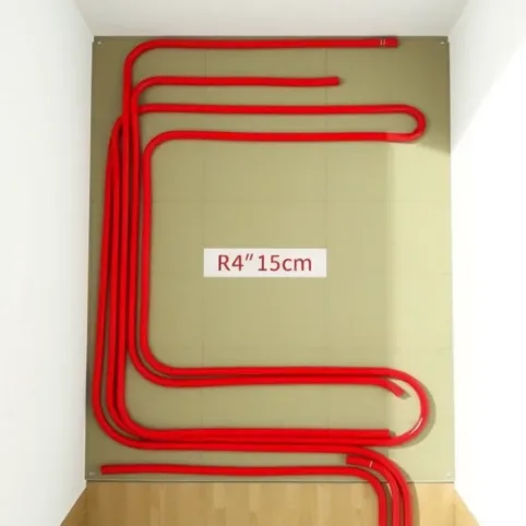 Ile pex na 1m2 podłogowego co 15 cm