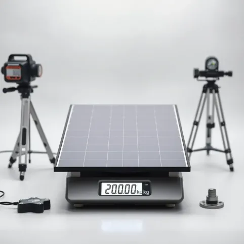 Ile waży panel fotowoltaiczny