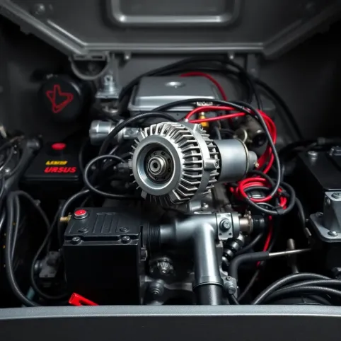 instalacja c330 z alternatorem