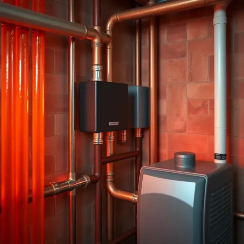 Instalacja co grawitacyjna z pompą