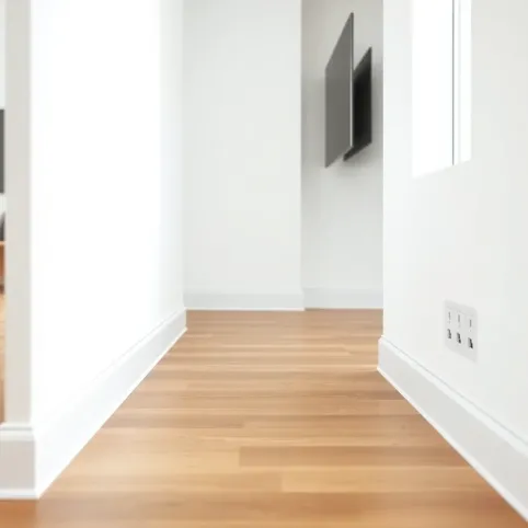 Instalacja elektryczna w listwach przypodłogowych