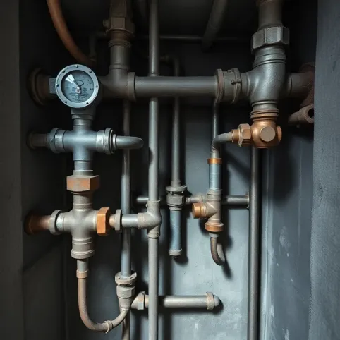 Instalacja wodna w bloku z wielkiej płyty