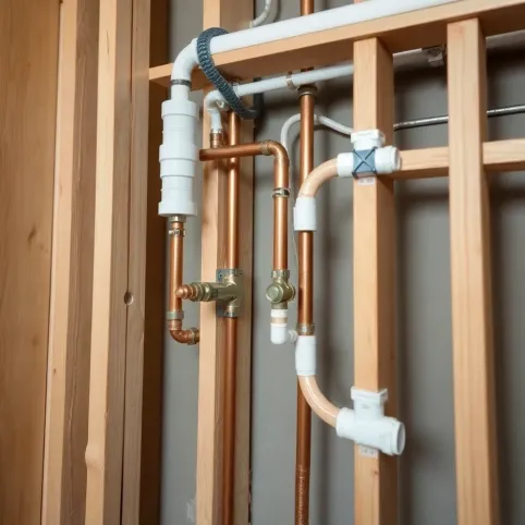 Instalacja wodna w karton gipsie