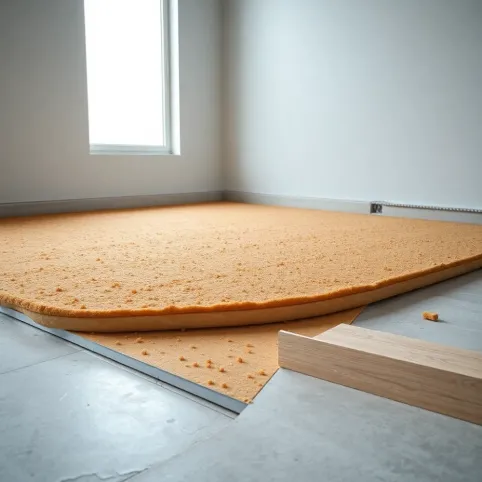 Izolacja akustyczna podłogi w bloku