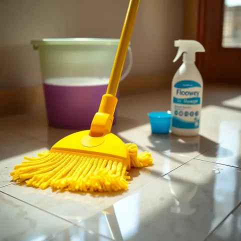 Jak myć podłogę mopem