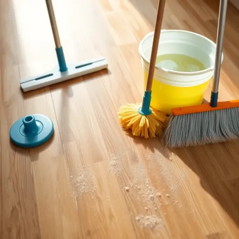 Jak myć podłogę żeby była czystą