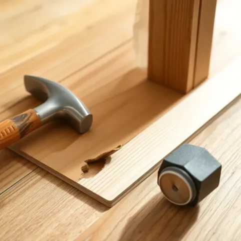 Jak naprawić odstający panel podłogowy