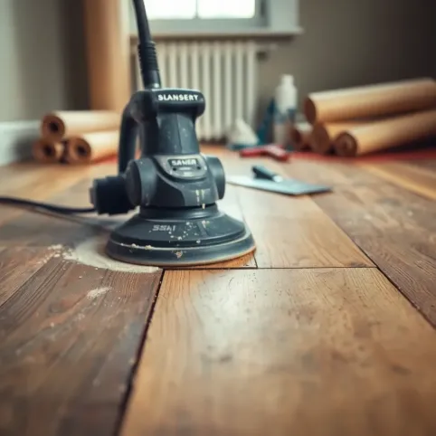 Jak odnowić podłogę pomalowana farbą olejną