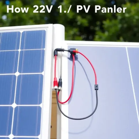 Jak podłączyć 2 panele fotowoltaiczne 12V