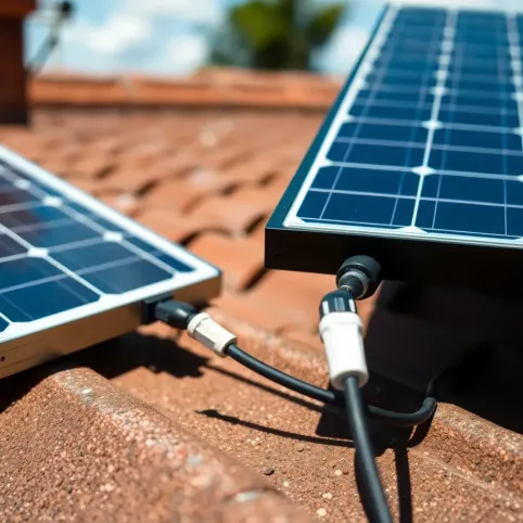 Jak podłączyć dwa panele fotowoltaiczne