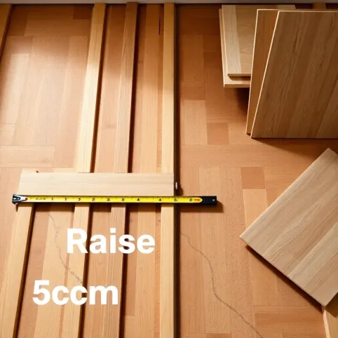 Jak podnieść podłoge o 5 cm