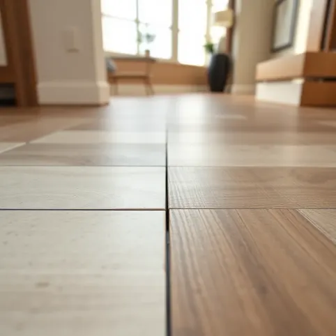 Jak połączyć płytki z panelami winylowymi