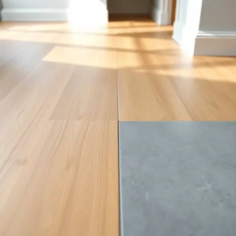 Jak połączyć podłogę drewnianą z płytkami