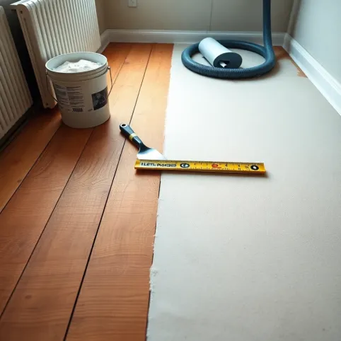 Jak położyć panele na nierównej podłodze drewnianej