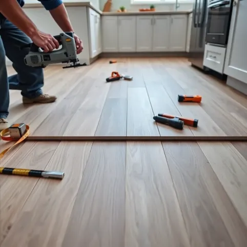 Jak położyć panele w kuchni