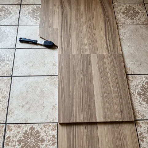 Jak położyć panele winylowe na płytki