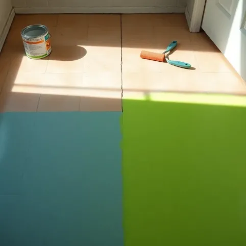 Jak pomalować płytki podłogowe