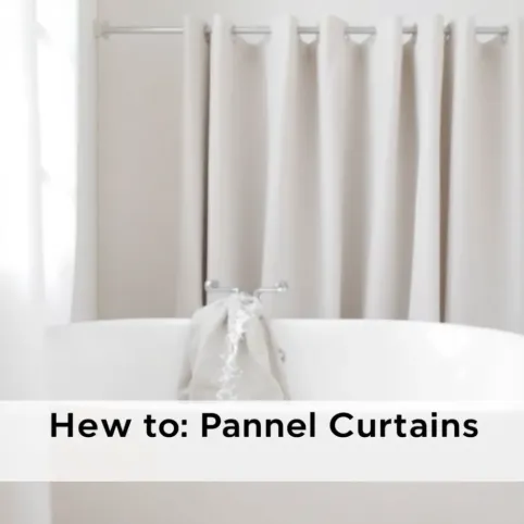 jak prać firany panele