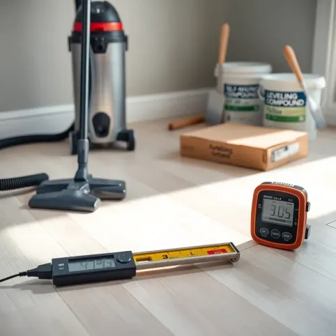 Jak przygotować podłoże pod panele winylowe samoprzylepne