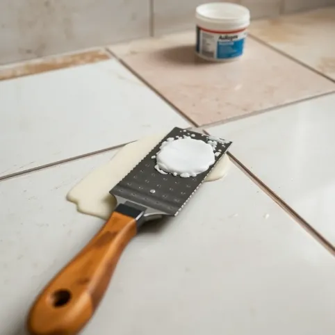 Jak przykleić płytki podłogowe