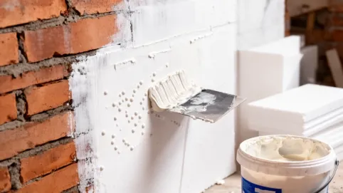 jak przykleić styropian do ściany