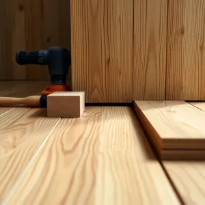 jak układać panele podłogowe v fugą