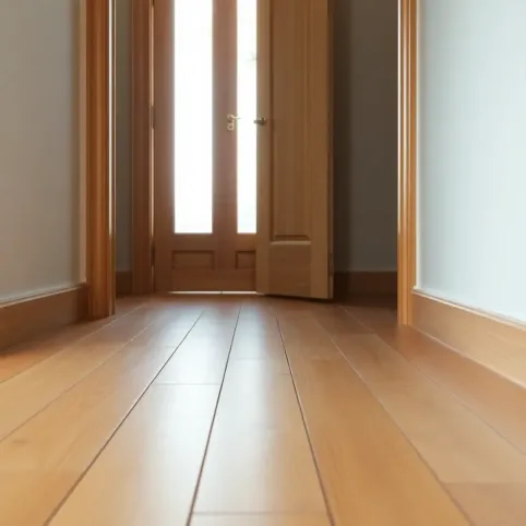 Jak układać panele względem drzwi