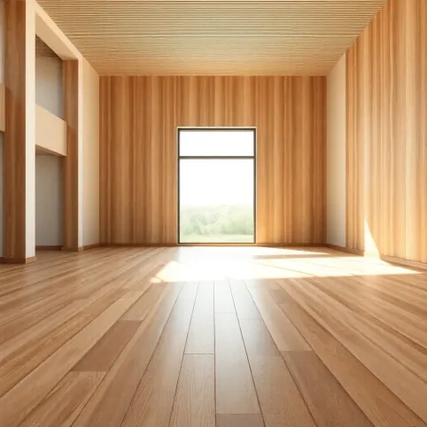 Jak układać panele względem okna