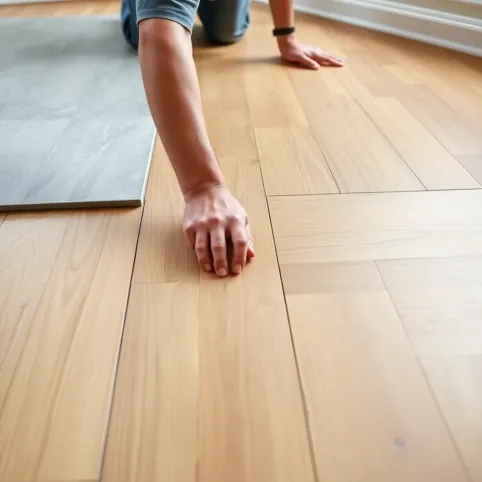 Jak układać płytki panelowe na podłodze