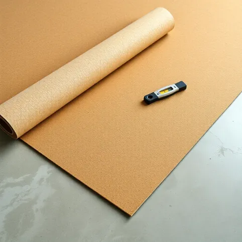 Jak układać podkład korkowy pod panele