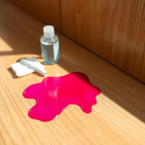 Jak usunąć lakier do paznokci z paneli