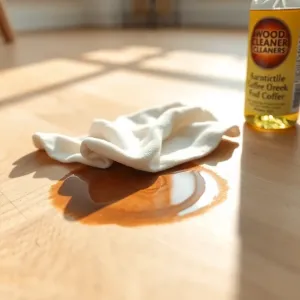 Jak usunąć plamy z podłogi olejowanej