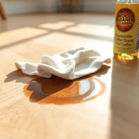 Jak usunąć plamy z podłogi olejowanej