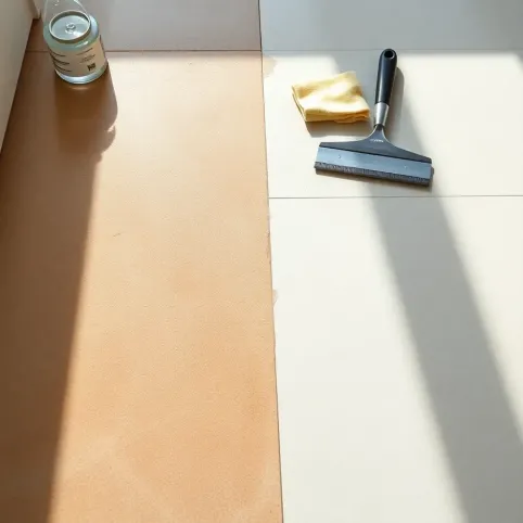 Jak usunąć starą pastę z podłogi