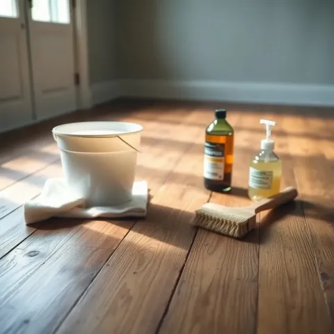 Jak wyczyścić starą drewnianą podłogę