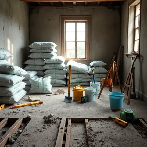 Jak wylać podłogę w starym domu