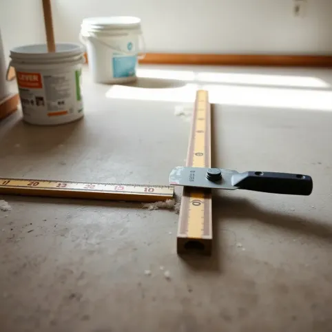 jak wypoziomować podłogę pod panele