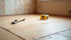 Jak wyrównać drewnianą podłogę pod płytki
