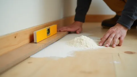 Jak wyrównać podłogę drewnianą pod panele