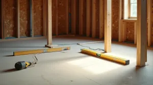 Jak wyrównać podłogę na legarach