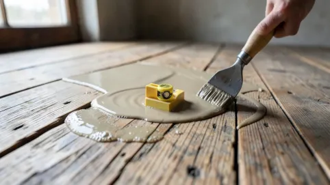 Jak wyrównać starą drewnianą podłogę pod panele